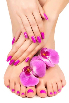 Banho de gel nas unhas
